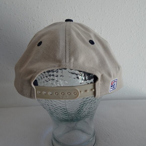 University Of Pittsburgh Baseball Hat Vintage The Game One Size Beige Embroider - Picture 4 of 10